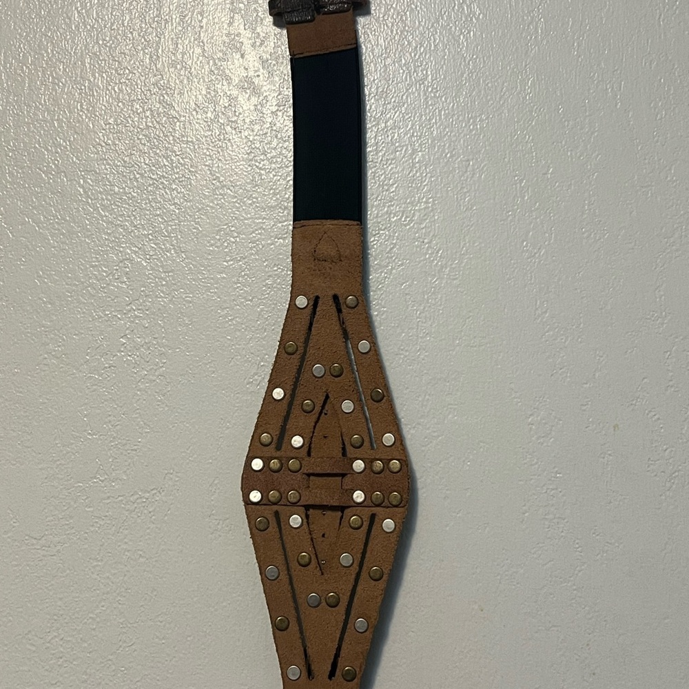 🎈Studded Leather Belt - Picture 9 of 12
